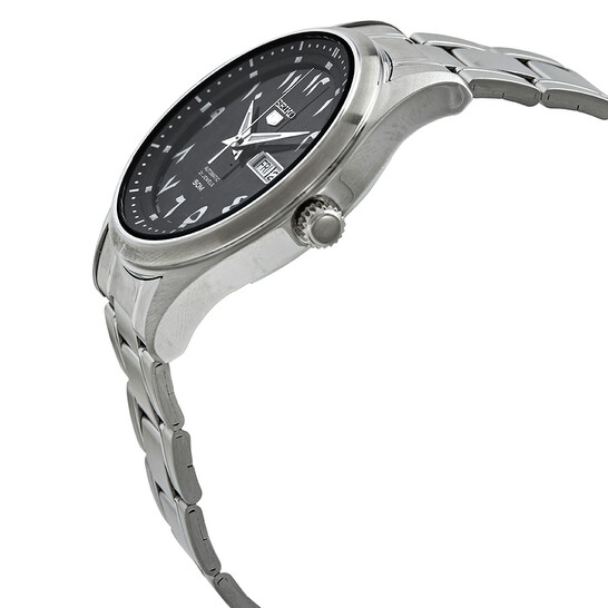 Seiko 5 Automatic Black Arabic