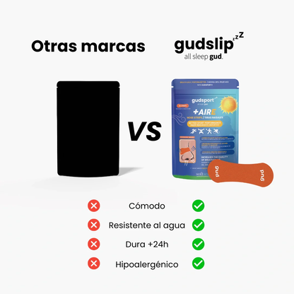 GUDSPORT TIRAS NASALES (NARANJA)