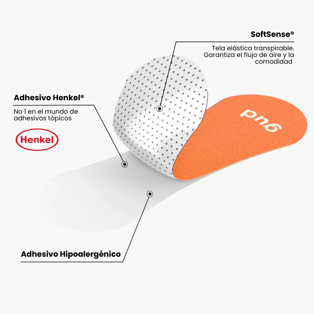 GUDSPORT TIRAS NASALES (NARANJA)